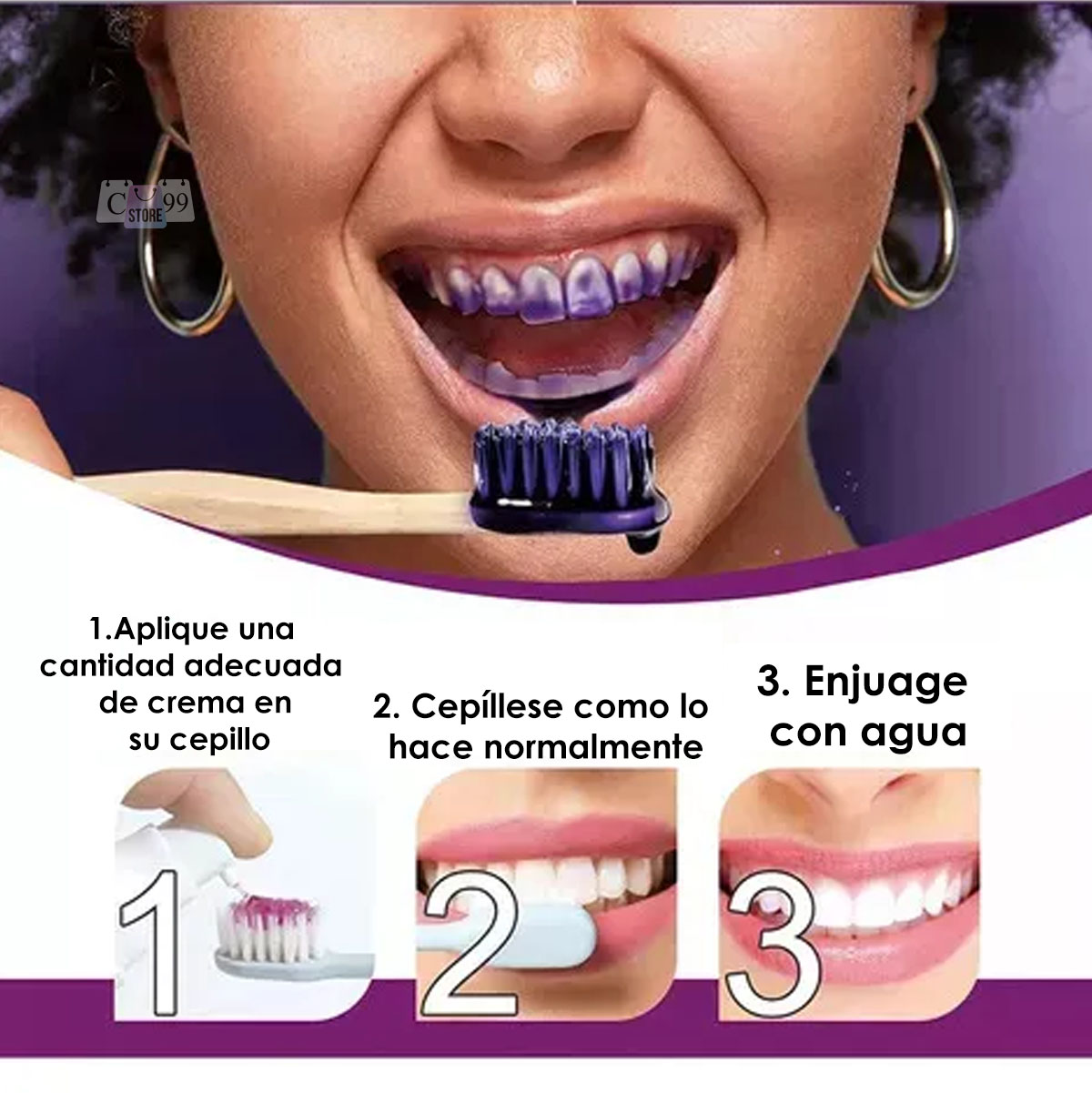Miniatura 3 de Crema Para Blanqueamiento Dental 30 ml